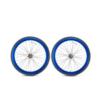 Fred's Bicycles Flip Flop Single Speed Wheel Set Anodised Blue