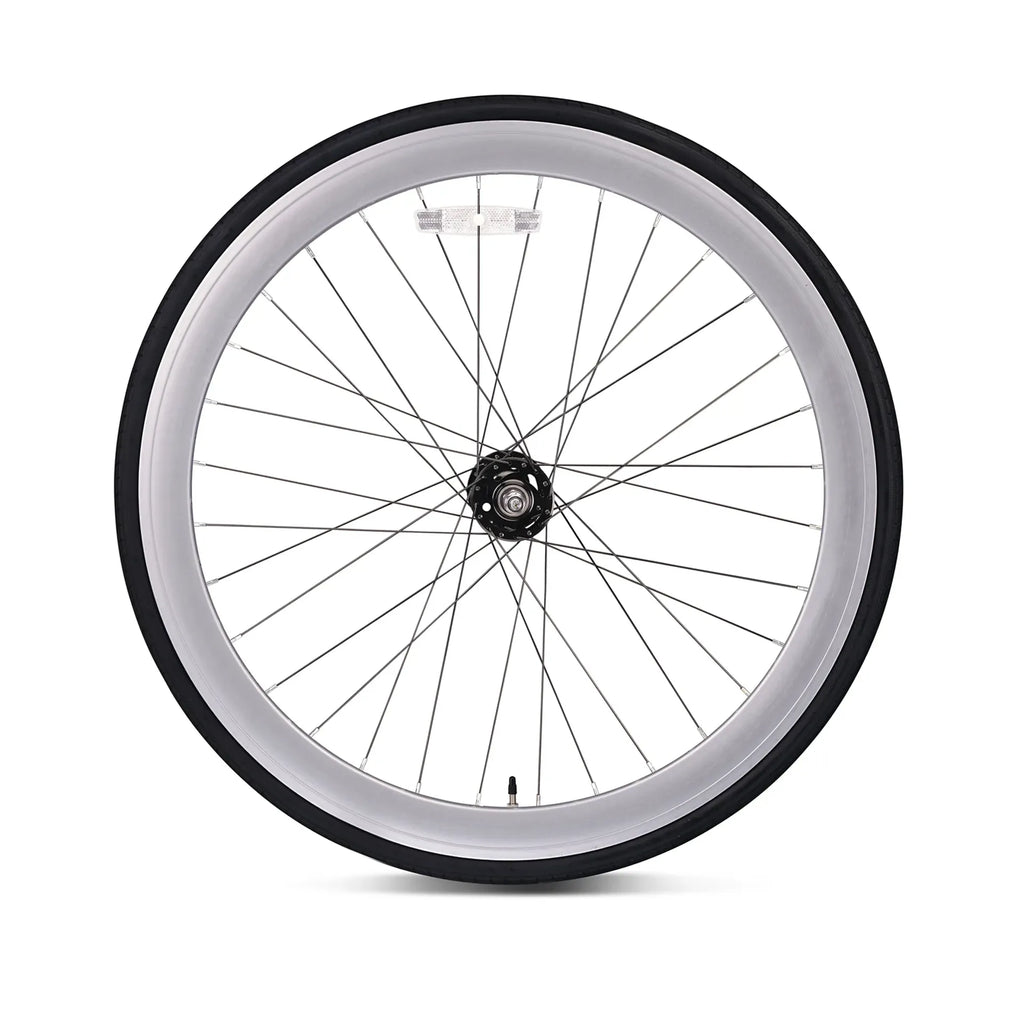 Fred's Bicycles Flip Flop Single Speed Wheel Set Anodised Silver