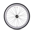 Fred's Bicycles Flip Flop Single Speed Wheel Set Anodised Silver