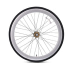 Fred's Bicycles Flip Flop Single Speed Wheel Set Anodised Silver