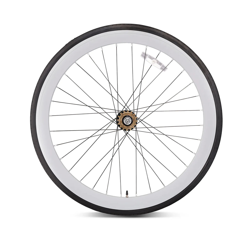 Fred's Bicycles Flip Flop Single Speed Wheel Set Gloss White