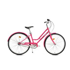 The Duchess Step-Through Ladies Geared Retro Bike - Hot Pink