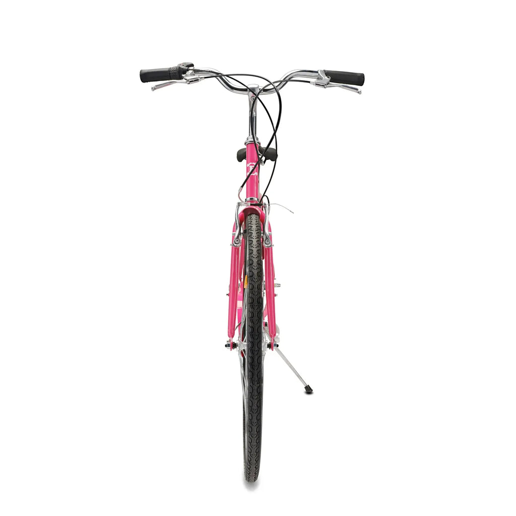 The Duchess Step-Through Ladies Geared Retro Bike - Hot Pink
