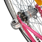 The Duchess Step-Through Ladies Geared Retro Bike - Hot Pink