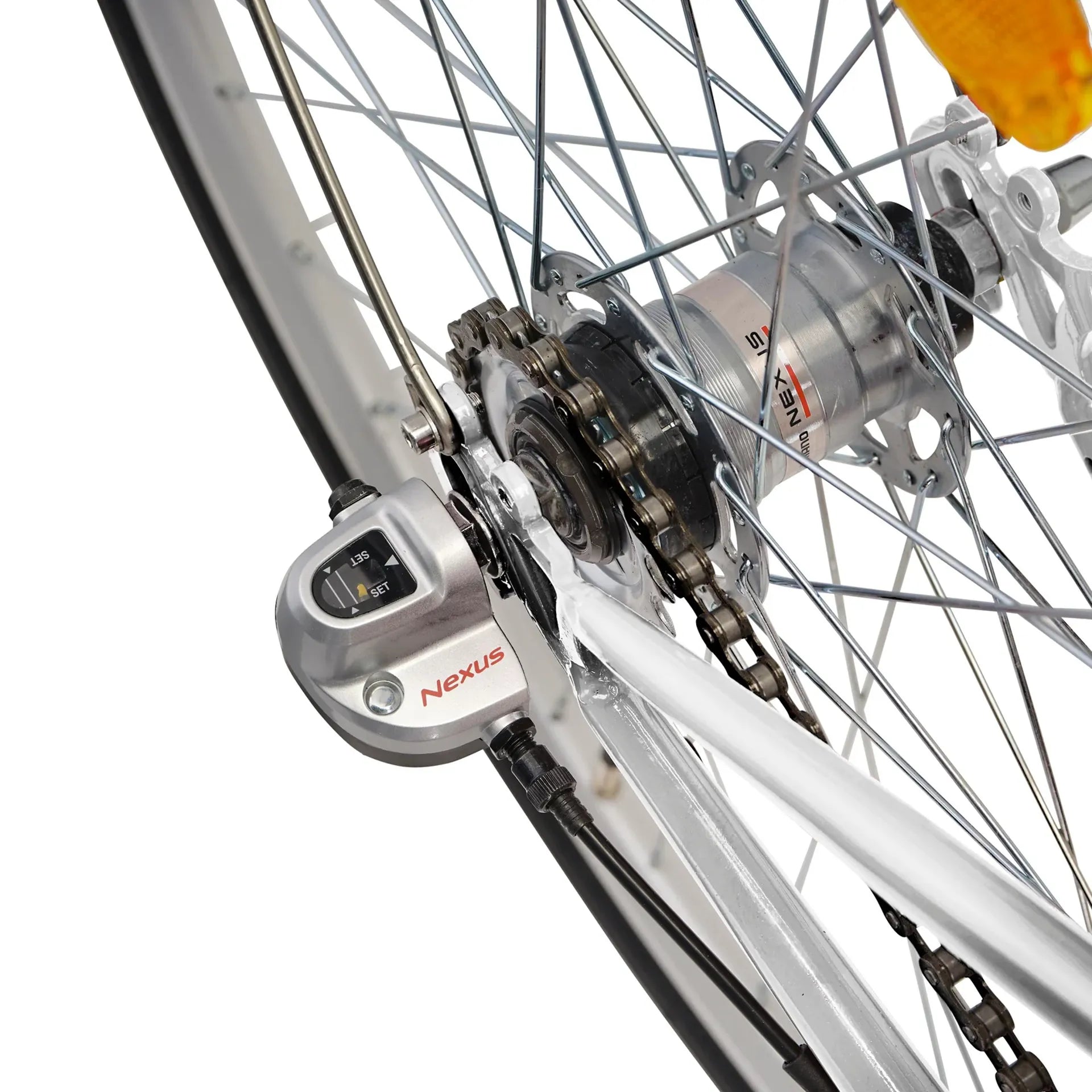 The Duchess Step-Through Ladies Geared Retro Bike - Snow White